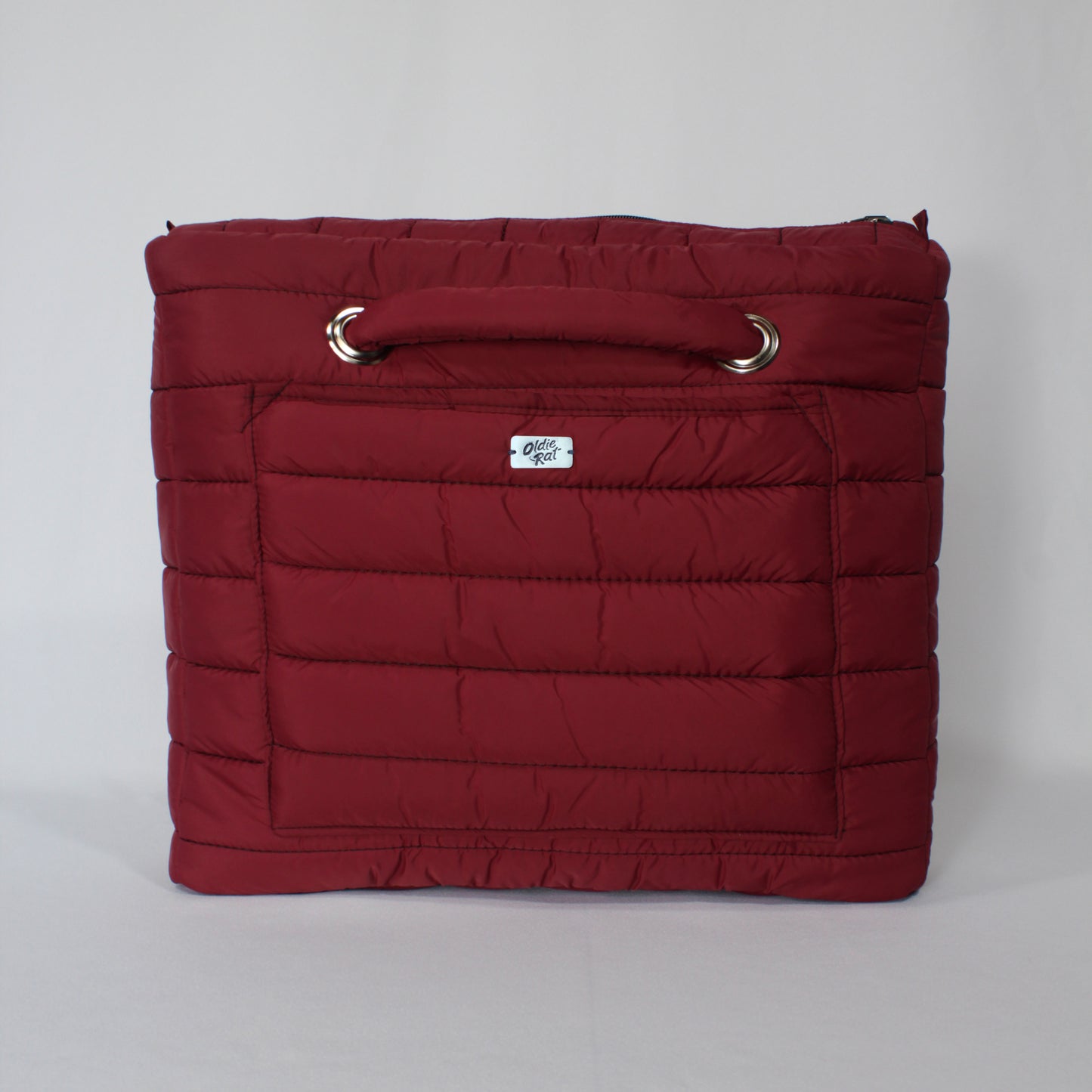 Essy Puffer - Black & Wine