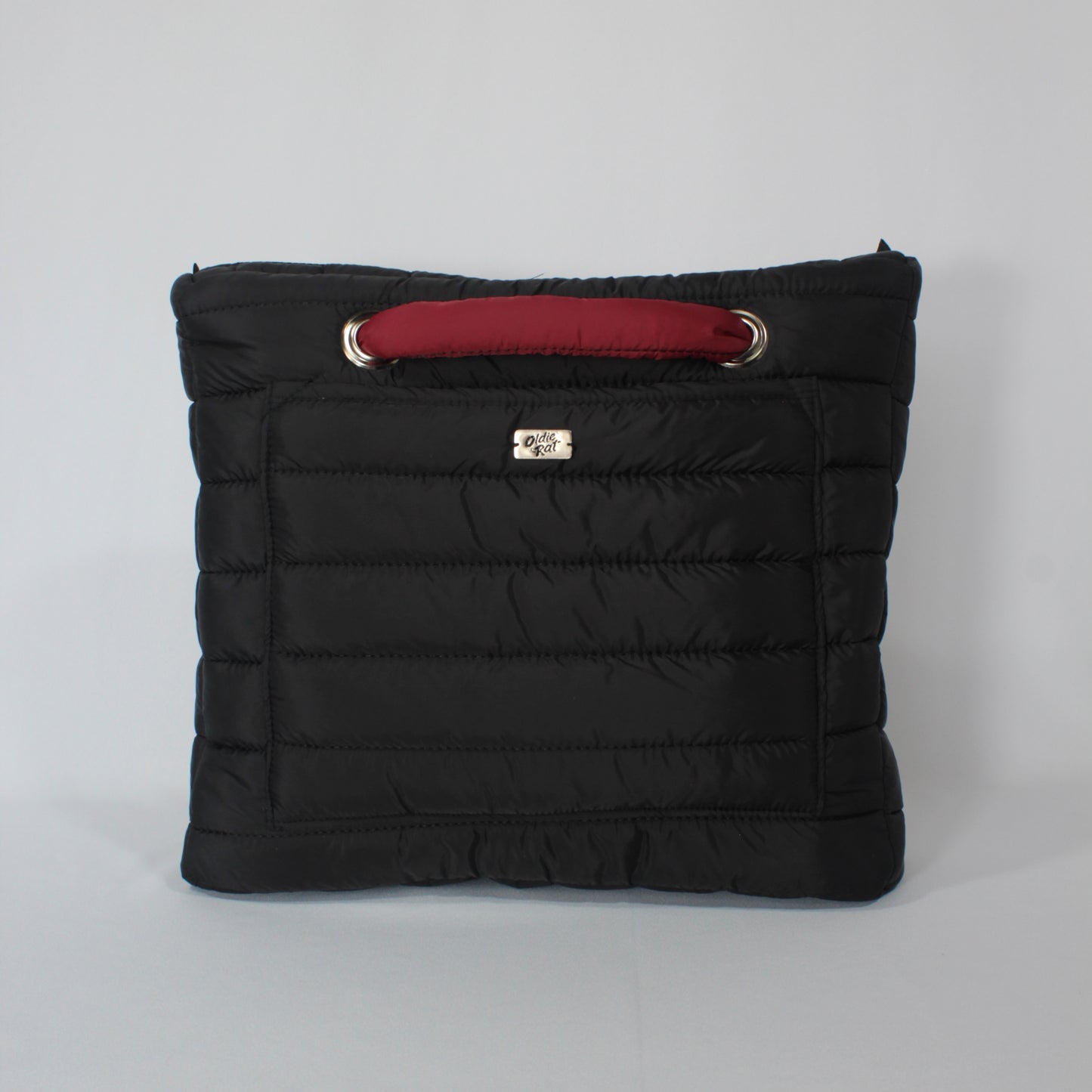 Essy Puffer - Black & Wine