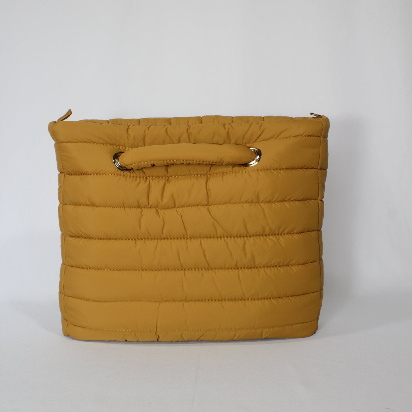 Essy Puffer - Gold & Cream